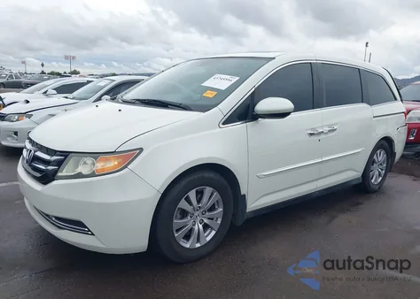 2015 Honda Odyssey Ex-L from USA, damaged, VIN 5FNRL5H60FB021090